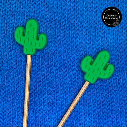 Cute Cactus Stitch Stoppers 1 Pair