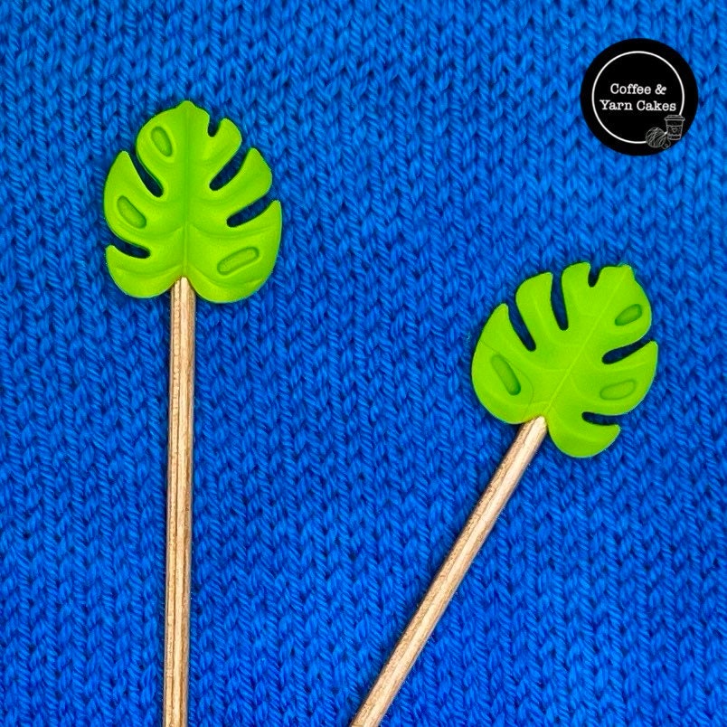 Magnificent Monstera Cheese Plant Stitch Stoppers 1 Pair