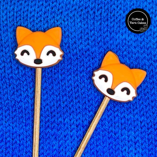 Fabulous Fox Stitch Stoppers 1 Pair