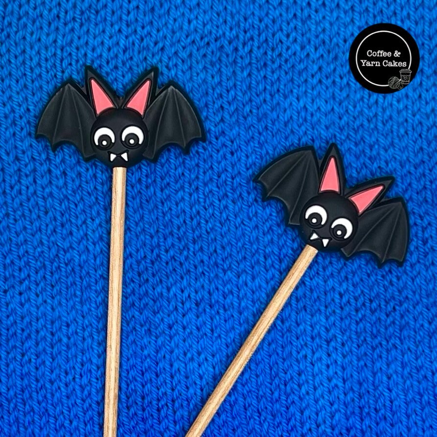 Batty For You Bats Stitch Stoppers 1 Pair