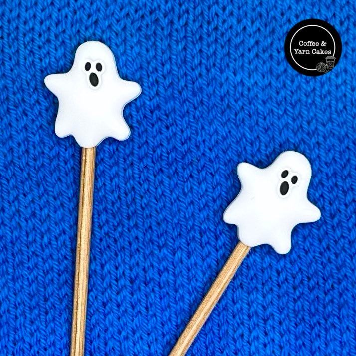 Haunting Ghosts Halloween Stitch Stoppers 1 Pair