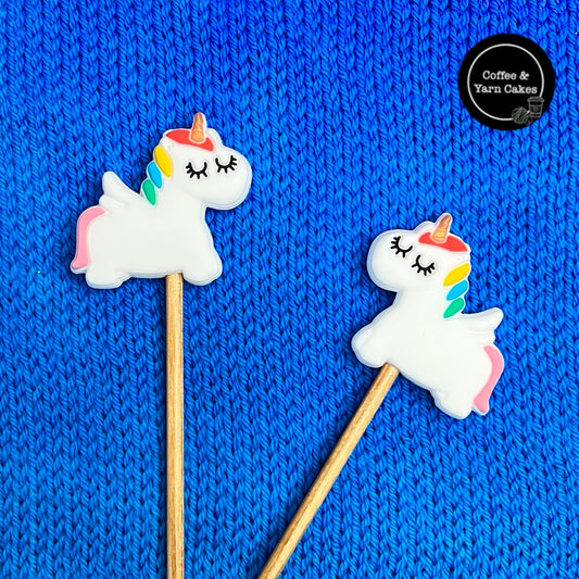 Rainbow Unicorn Stitch Stoppers 1 Pair