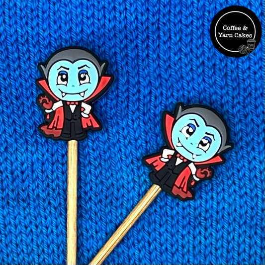 Count Dracula Vampire Stitch Stoppers 1 Pair