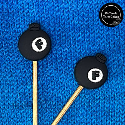 F Bomb Stitch Stoppers 1 Pair