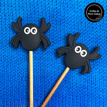 Spooky Spider Stitch Stoppers 1 Pair