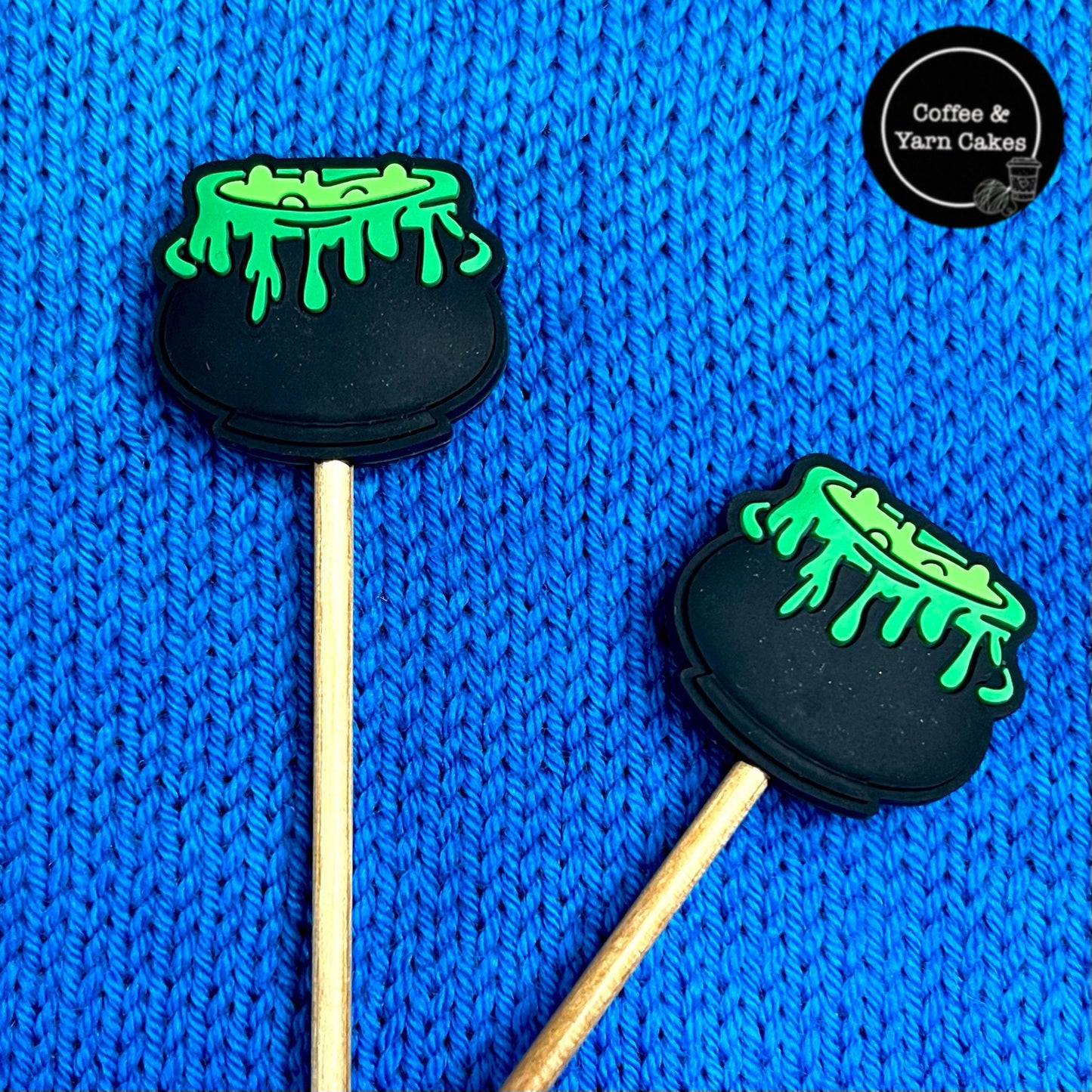 Witches Cauldron Stitch Stoppers 1 Pair