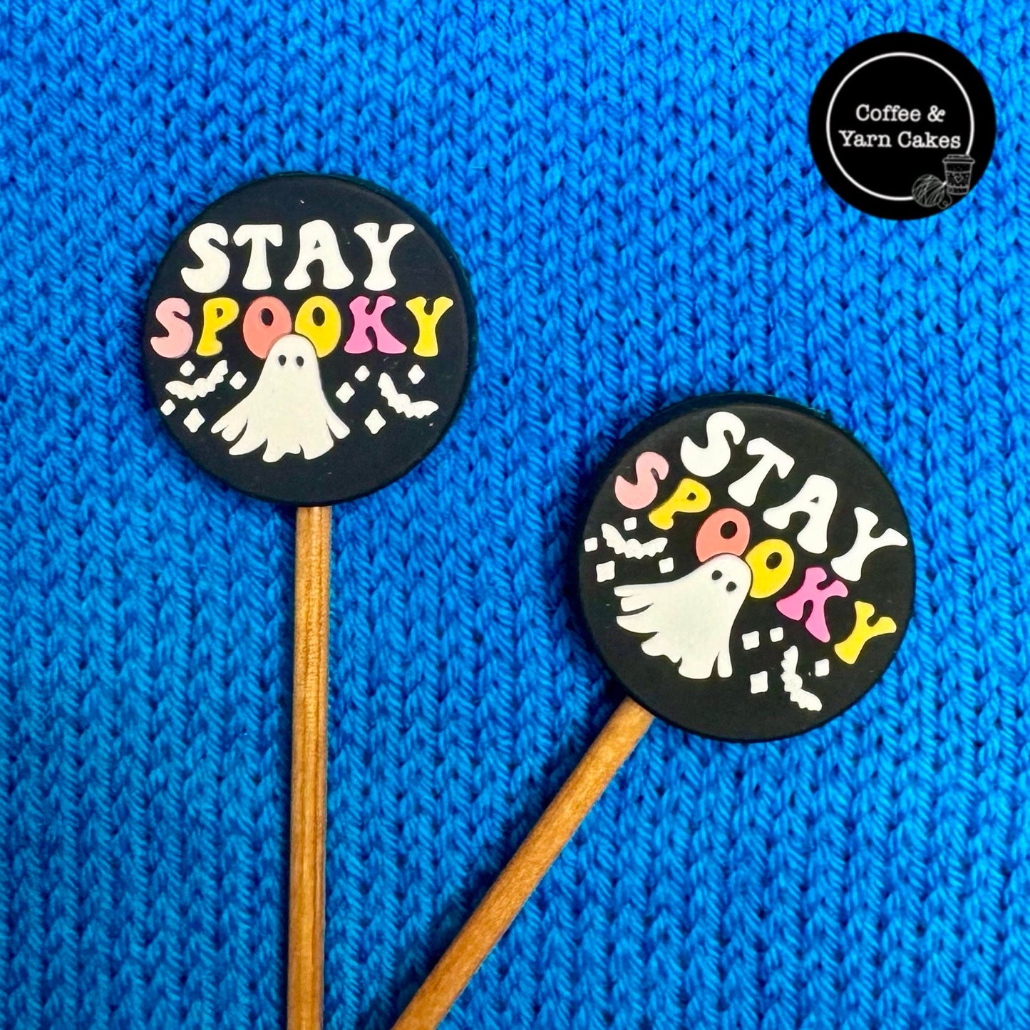 Stay Spooky Ghost Stitch Stoppers 1 Pair