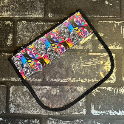 Wednesday’s Window Zipped Clear Vinyl Notions Pouch